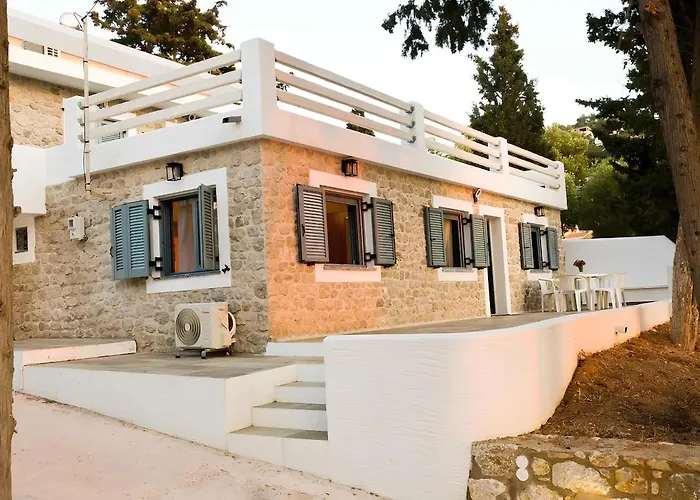 Marialenas House - Stone House At Myrties Beach Kalymnos